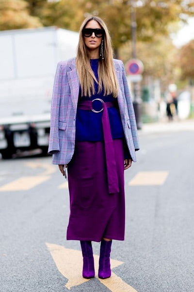Las ventajas del look monocromático