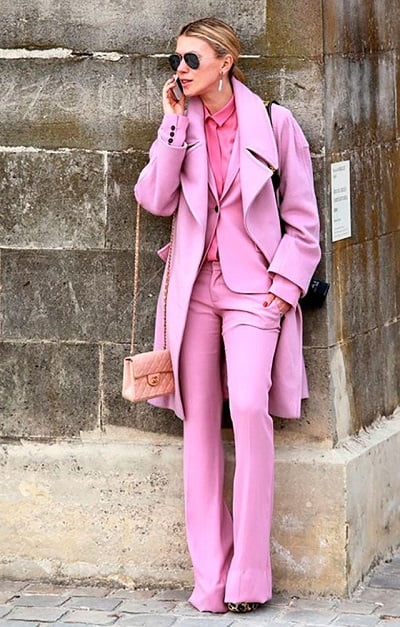 Las ventajas del look monocromático